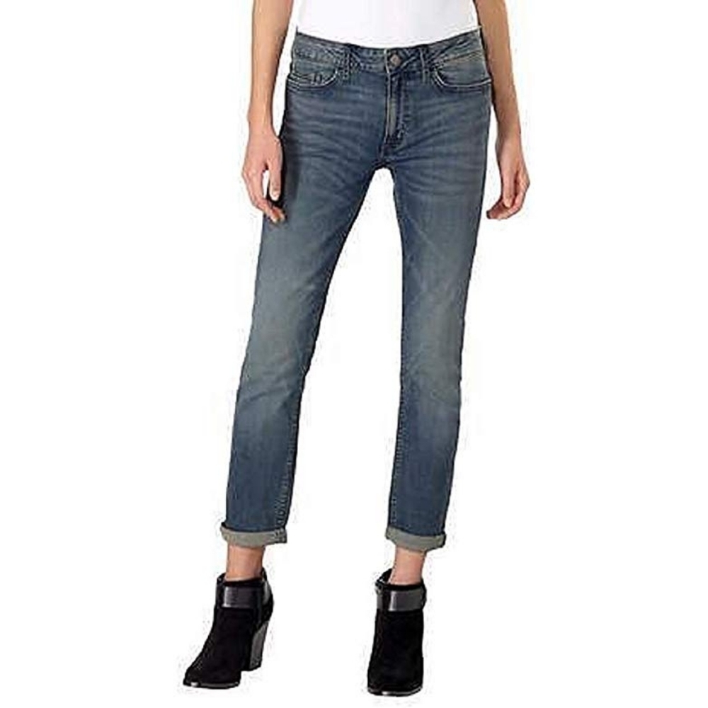 HP Calvin Klein Slim Boyfriend NWT Jeans Tony Blue - Picture 1 of 8